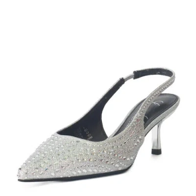 Lauren Lorraine Sylvia Pumps In Silver