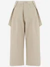 Lauren Manoogian Cotton And Linen Jumper Pants