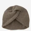 Lauren Manoogian Alpaca Blend Hat With Twisted Front In Gray