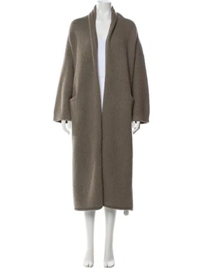 Pre-owned Lauren Manoogian Alpaca Coat In Gray