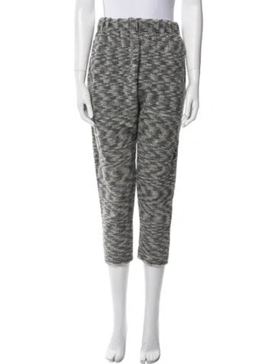 Pre-owned Lauren Manoogian Alpaca Printed Sweatpants In Gray