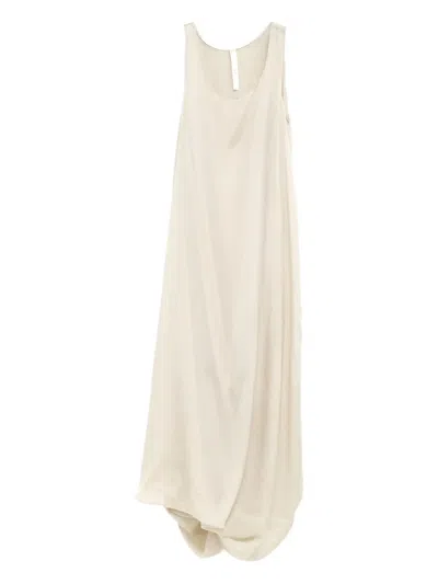 Lauren Manoogian Balloon Dress In Neutrals