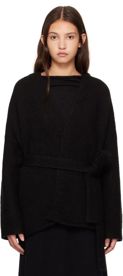 Lauren Manoogian Black Coto Cardigan In B01 Black
