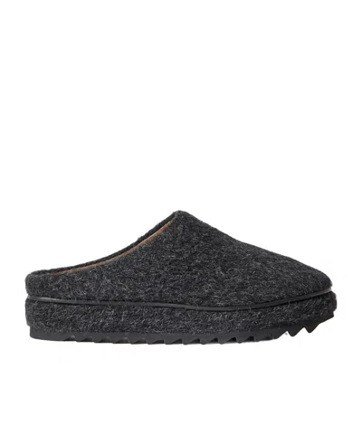 Lauren Manoogian Blend Fabric Mules In Black