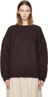 Lauren Manoogian Brown Loft Sweater In Brown
