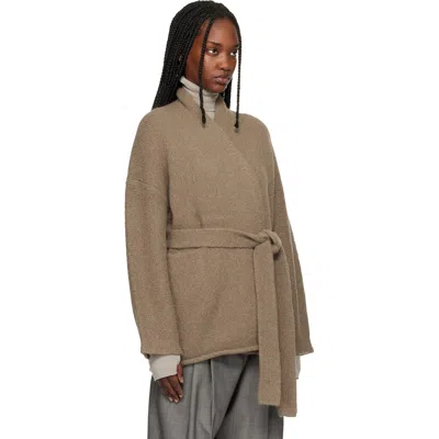 Lauren Manoogian Camel Coto Cardigan In Neutral