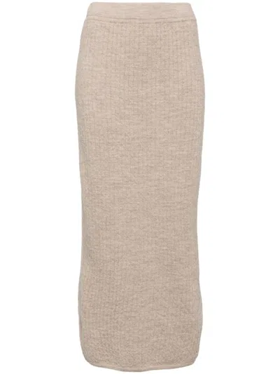 Lauren Manoogian Colum Skirt In Neutrals