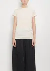 Lauren Manoogian Cotton Linen Bias Baby Tee