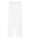 Lauren Manoogian Cotton Trousers In White