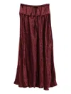 Lauren Manoogian Creased-effect Skirt In Multi