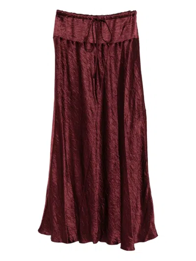 Lauren Manoogian Creased-effect Skirt In Multi