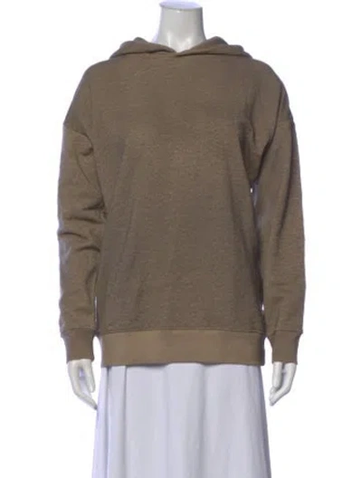 Pre-owned Lauren Manoogian Crew Neck Long Sleeve Hoodie In Neutral