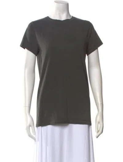 Pre-owned Lauren Manoogian Crew Neck Short Sleeve T-shirt W/ Tags In Gray