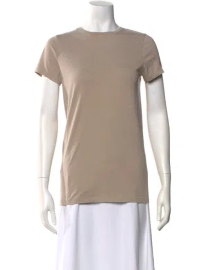 Pre-owned Lauren Manoogian Crew Neck Short Sleeve T-shirt W/ Tags In Gray