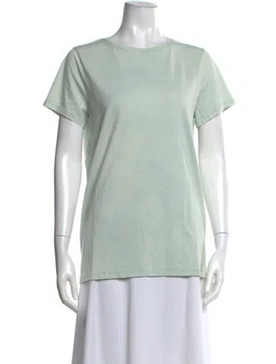 Pre-owned Lauren Manoogian Crew Neck Short Sleeve T-shirt W/ Tags In Green