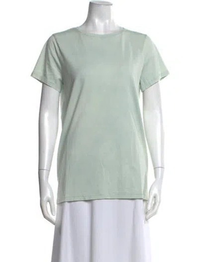 Pre-owned Lauren Manoogian Crew Neck Short Sleeve T-shirt W/ Tags In Green