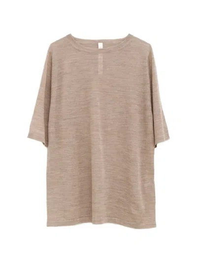 Lauren Manoogian Crew-neck T-shirt In Neutral