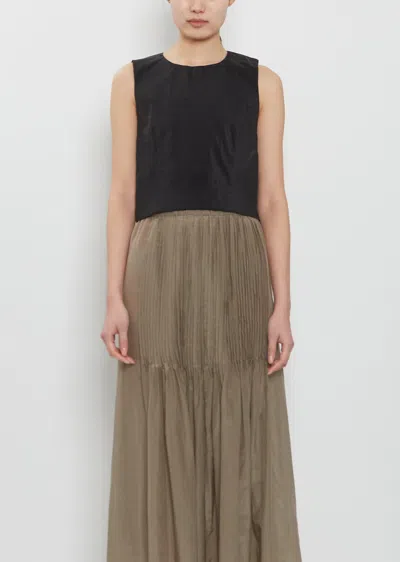 Lauren Manoogian Crop Bodice In Black