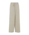 Lauren Manoogian Drawstring Casual Pants In Nude