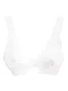 Lauren Manoogian Fine-knit Bra In White