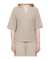 Lauren Manoogian Hand-woven Polo Shirt In Brown