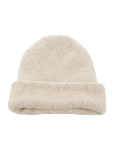 Pre-owned Lauren Manoogian Knit Beanie In Neutral