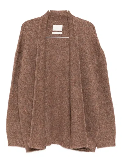 Lauren Manoogian Loft Cardigan In Brown
