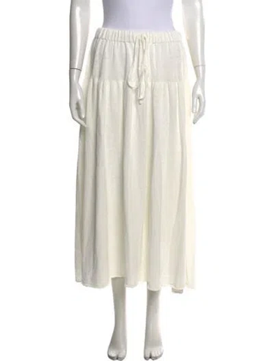 Pre-owned Lauren Manoogian Long Skirt In Neutral