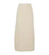 LAUREN MANOOGIAN MERINO WOOL-ALPACA BELL MIDI SKIRT