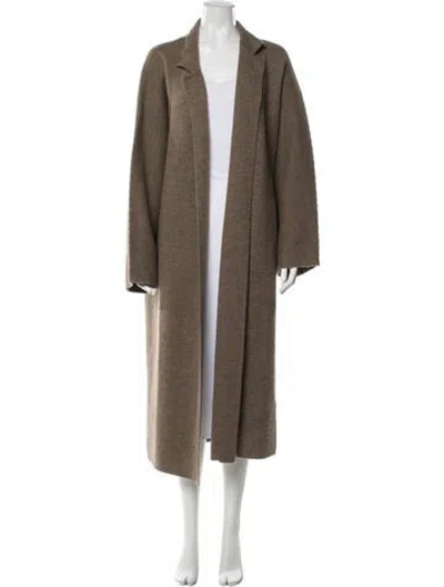 Pre-owned Lauren Manoogian Merino Wool Coat In Neutral