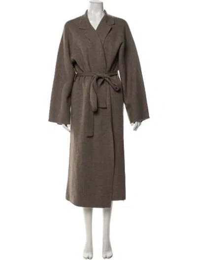 Pre-owned Lauren Manoogian Merino Wool Coat In Neutrals