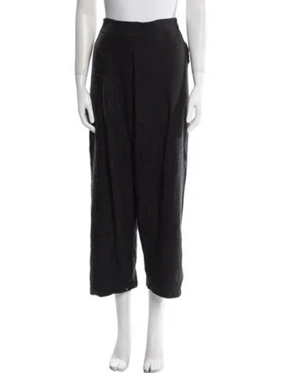 Pre-owned Lauren Manoogian Merino Wool Sweatpants In Black