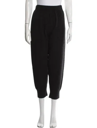 Pre-owned Lauren Manoogian Merino Wool Sweatpants In Black