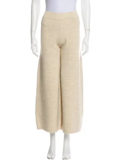 Pre-owned Lauren Manoogian Merino Wool Sweatpants In Neutral