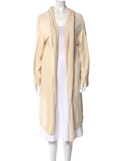 Pre-owned Lauren Manoogian Open Front Sweater In Neutral
