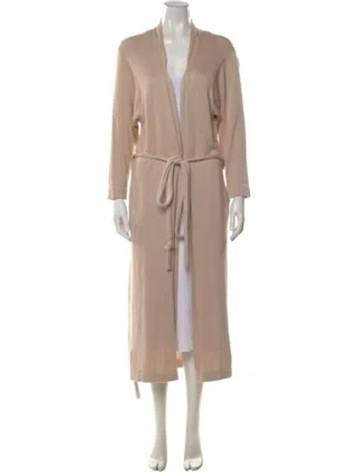 Pre-owned Lauren Manoogian Open Front Sweater In Neutral
