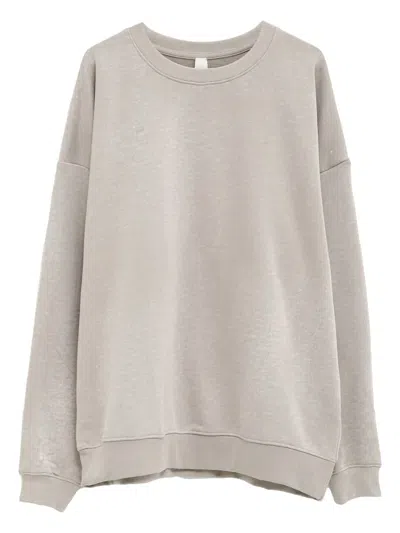 Lauren Manoogian Pima Cotton Sweatshirt In Neutrals