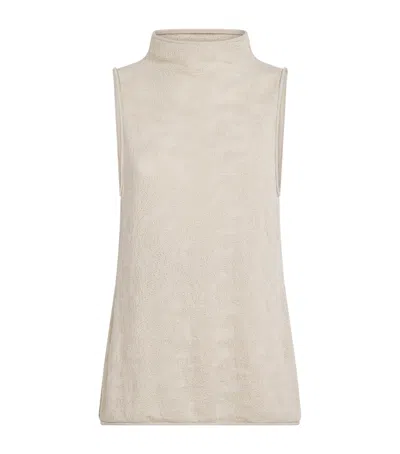 Lauren Manoogian Pima Cotton Terra Shell Top In Gold