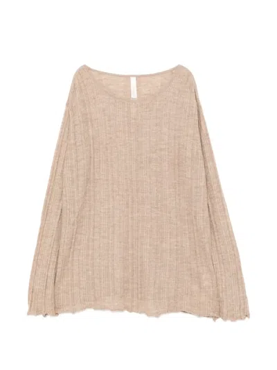 Lauren Manoogian Plisse Top In Neutral