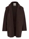 Lauren Manoogian Baby Alpaca And Merino Wool Blend Coat In Brown