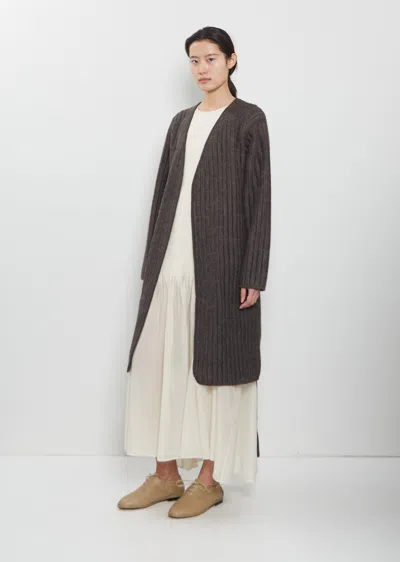 Lauren Manoogian Tami Alpaca Silk Jacket In Brown