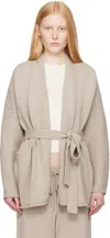 Lauren Manoogian Taupe Coto Cardigan