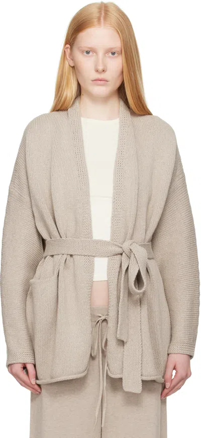Lauren Manoogian Taupe Coto Cardigan