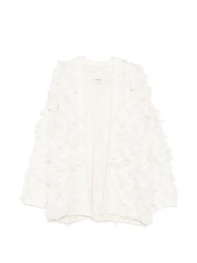 Lauren Manoogian Tufted Cardigan In Metallic