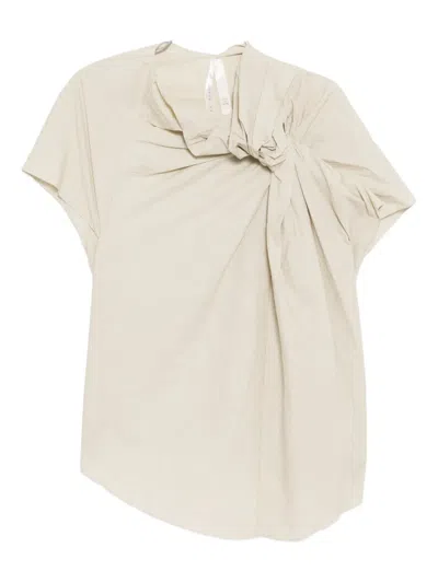Lauren Manoogian Twisted Top In Neutral