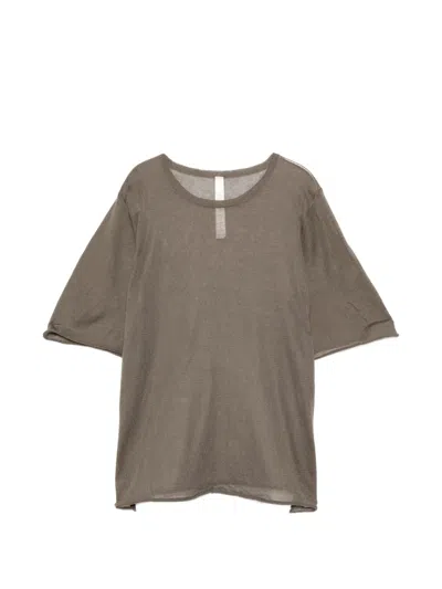 Lauren Manoogian Veil T-shirt In Brown