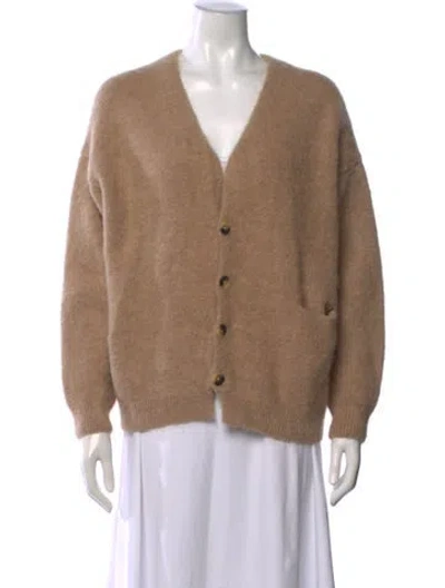 Pre-owned Lauren Manoogian V-neck Sweater In Neutral
