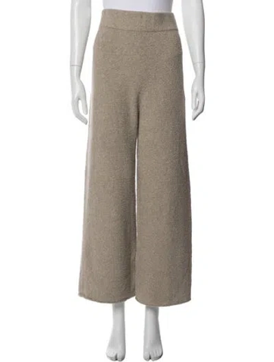 Pre-owned Lauren Manoogian Wide Leg Pants In Grey