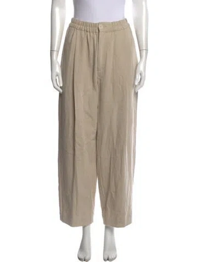 Pre-owned Lauren Manoogian Wide Leg Pants W/ Tags In Neutral