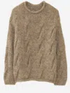 Lauren Manoogian Wool And Alpaca Sweater In Gray